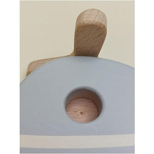 Игрушечный деревянный вертолет Конгес Слойд (Konges Slojd), серый (уцененный)